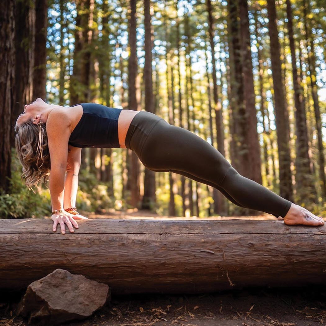 Warrior Tiffany Seva Yoga Legging in Olive